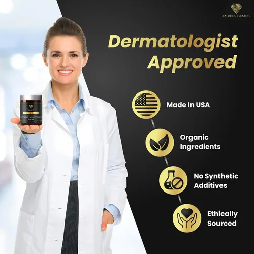 Vista 2 de Nature's Blessing Crema Anti-Envejecimiento de Sebo de Res para Líneas Finas y Arrugas Potenciador de Colágeno Infundido con Miel Orgánica