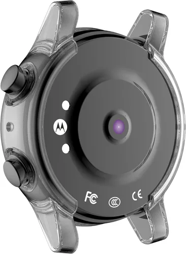 Vista 4 de Funda protectora de pantalla compatible con Motorola Moto360 3ª generación Smartwatch Accesorios TenCloud Covers Resistente a los arañazos Funda