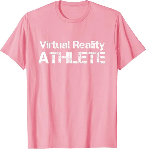 Vista 98 de Virtual Reality ATHLETE for VR Gamers Camiseta, Negro, S