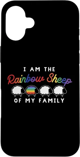 Vista 22 de iPhone 16 Soy Rainbow Ovejas De Mi Familia LGBT Gay Lesbianas Orgullo Caso