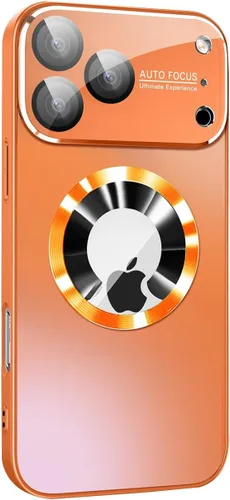 Vista 13 de Funda magnética para cámara de cristal para iPhone 11, color negro