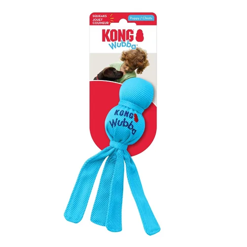Vista 7 de Kong Wubba para Cachorros Colores Surtidos