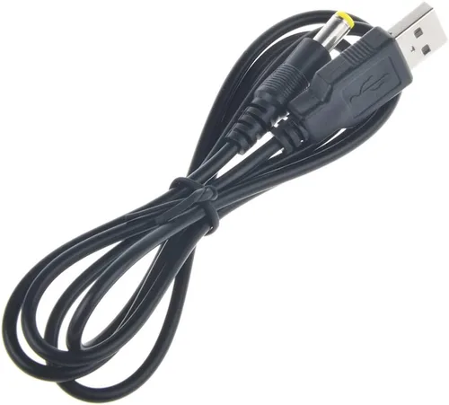 Vista 4 de J-ZMQER Cable USB de carga para PC, cable de alimentación compatible con Gyration Air Mouse GO Plus, bases de carga y soportes de carga de giro Air