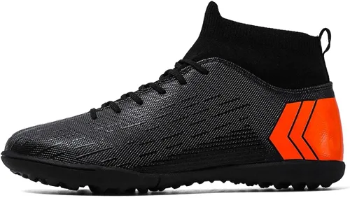 Vista 4 de NCNDB Zapatillas de fútbol unisex para interiores y jóvenes para entrenamiento atlético equipo de fútbol