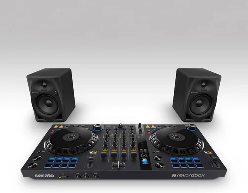 Vista 2 de Pioneer DJ - Altavoz de monitor activo DM-50D de 5 pulgadas, negro