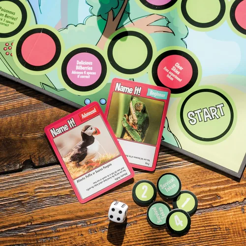 Vista 8 de MindWare – Animal Trivia Challenge Game A fast, replayable board game.