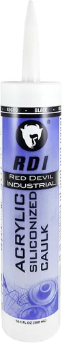 Vista 4 de Red Devil 08462I RD Pro Sellador acrílico siliconizado de grado de construcción, 10.1 onzas, almendra