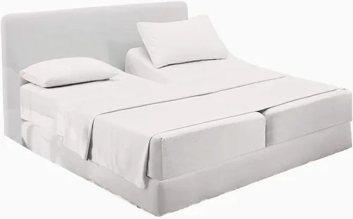 Vista 41 de Juego de sábanas premium de 4 piezas - Sábanas de cama de algodón tamaño individual - 100% algodón - 300 número de hilos - Sábana bajera ajustable