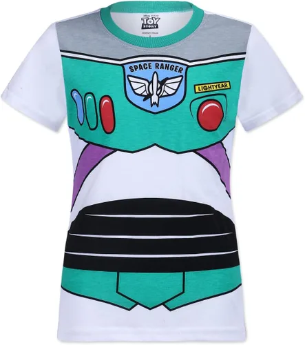 Vista 2 de Disney Toy Story - Conjunto de camiseta y pantalón deportivo para niños pequeños y pequeños, azulamarillo o verdegris