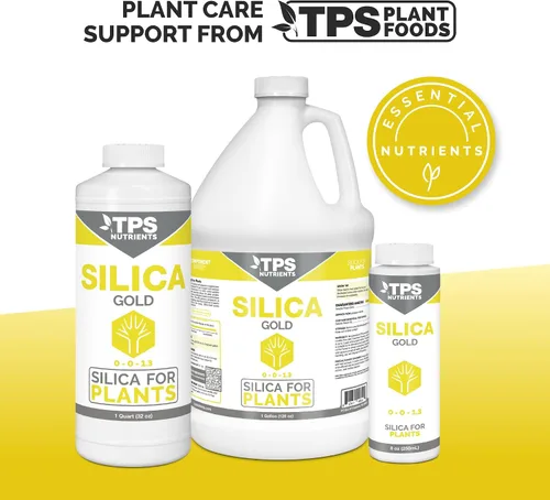 Vista 7 de TPS NUTRIENTS Silica Gold Nutriente y Suplemento para Fuerza de Plantas con Silicio Biodisponible 8 oz (250mL) Bioavailable Silicon, Strengthens