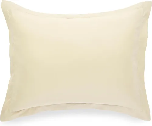 Vista 3 de Amazon Basics - Juego de funda de edredón de microfibra ligera de 2 piezas, beige, liso, tamaño individual / individual XL
