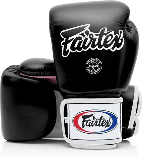Vista 7 de Fairtex BGV1 guantes de entrenamiento de Muay Thai para hombres, mujeres, niños Calidad premium, ligeros y absorbentes de impacto, guantes