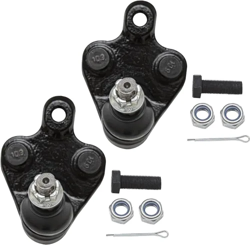 Vista 133 de Detroit Axle - Par (2) de juntas esféricas inferiores delanteras para Mitsubishi Montero 1992-2000 - [Montero Sport 1997-2004]