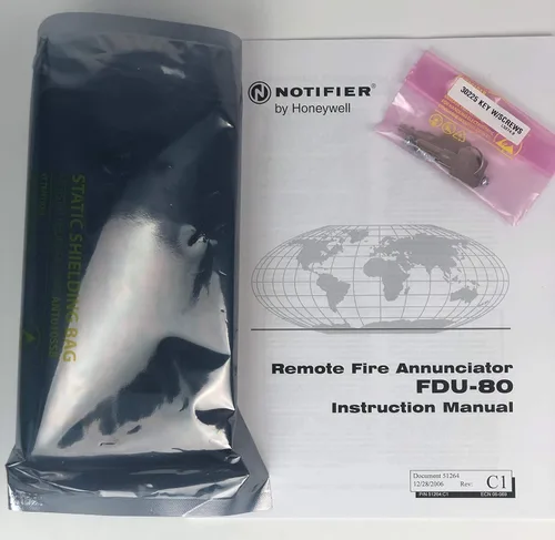 Vista 2 de Notifier FDU-80 - Anunciador de pantalla de personajes de alarma contra incendios