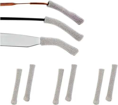 Vista 8 de DECKER Antideslizante Gafas Elásticas Temple Tips 3 Pares de Tejer Gafas Suave Cojín de Oído Puños Puntas de Gafas Manga de Oído Calcetín