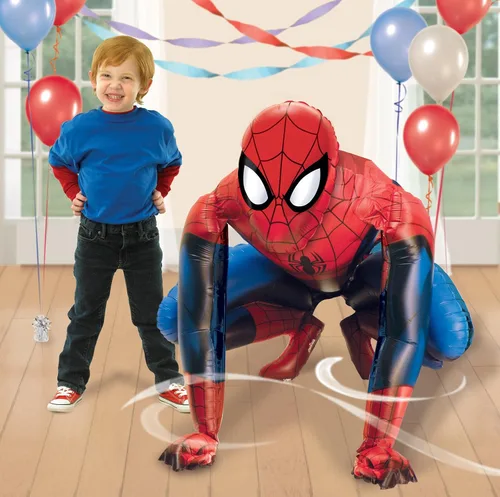 Vista 2 de Anagram Spider Man - Globo deslizante, multicolor, gigante