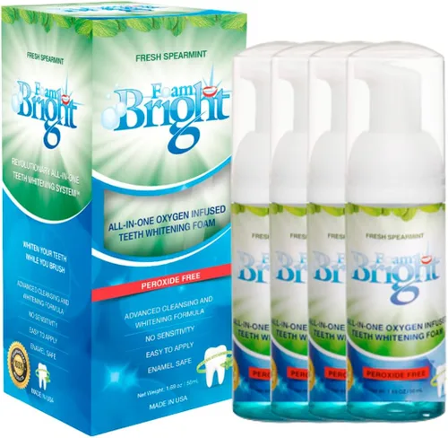 Vista 10 de Aligner & Retainer Cleaner - Espuma blanqueadora Compatible con Invisalign, Byte, Candid, ClearCorrect Protector bucal limpiador de dentaduras