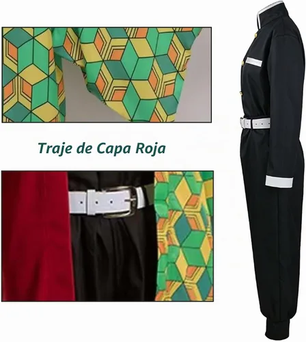 Vista 3 de UZAIN Disfraz de cosplay de anime, kimonos, uniforme de Halloween Traje-2