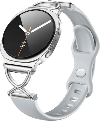 Vista 13 de Getino Correa delgada para Samsung Galaxy Watch 9, Watch 8 y 8 Classic para 1-Starlight