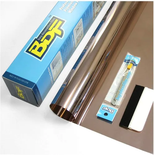 Vista 2 de BDF BRZ50 - Película para ventana con control de sol y calor, bronce 50 (luz), 24 pulgadas x 24 pies