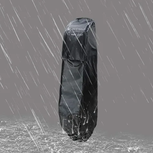 Vista 4 de Crestgolf Funda para bolsa de golf, cubierta de lluvia, para bolsa de golf, antipolvo