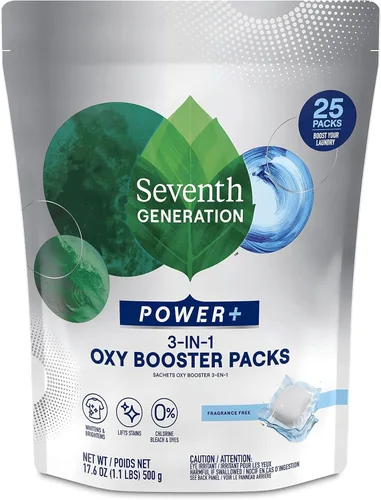 Vista 7 de Seventh Generation Oxy Booster Packs sin fragancia, 25
