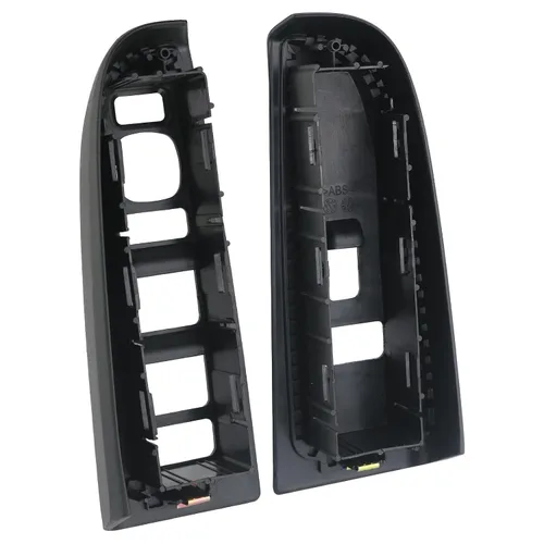 Vista 2 de Cubierta de bisel para interruptor de ventana compatible con Chevy Chevrolet Avalanche Silverado Suburban Tahoe, GMC Sierra Yukon, Cadillac Escalade
