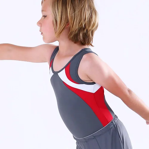 Vista 3 de Maillot de gimnasia para niño con entrenamiento de ballet para entrenamiento