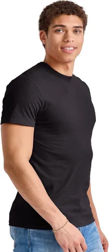 Vista 4 de Hanes Camisetas ligeras de triple mezcla para hombre