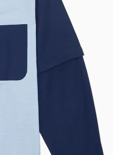 Vista 3 de Tommy Hilfiger Camisa magnética de manga larga con botones para hombre