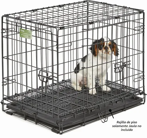 Vista 5 de MidWest Homes for Pets Rejilla de Suelo para Jaula de Perro; Rejilla de Piso Elevada; Se Adapta a los Modelos 1324TD, 1524, 1524DD, 424, 424DD