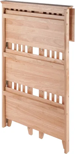 Vista 16 de Winsome Mission - Estantería de madera de haya de 4 niveles, natural