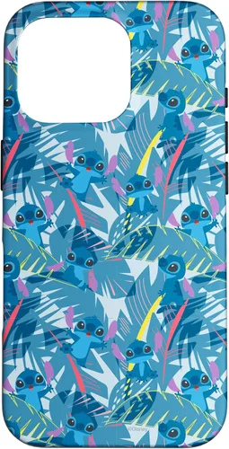 Vista 20 de Disney Lilo and Stitch - Carcasa para iPhone 17, diseño tropical de los años 90