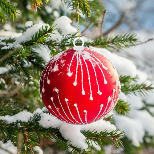Vista 9 de Angoily Tapas de adorno de Navidad, 100 piezas de repuesto para adornos de Navidad, accesorios de bolas para colgar creativamente con soporte