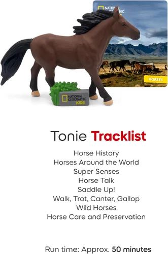 Vista 5 de Figurita de juguete de audio Tonies National Geographic Kids Caballo