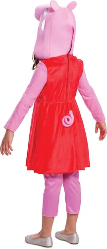 Vista 2 de Disguise Girls Peppa Pig Long Sleeve Costume