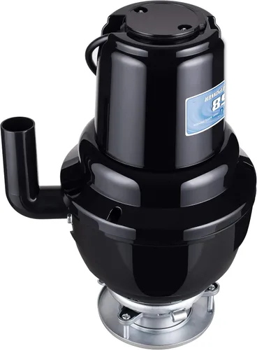 Vista 6 de Waste Maid 10-US-WM-658-3B - Sistema de trituración de residuos de alimentos de acero inoxidable anti-atascos, 1-1/4 HP Premium, Negro