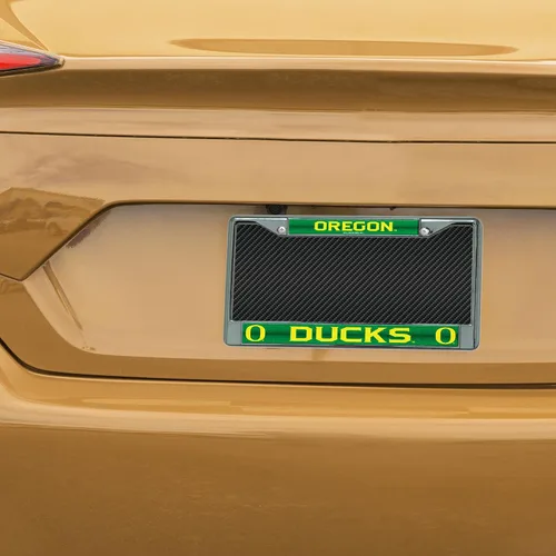 Vista 2 de Rico Industries NCAA Unisex-Adult Bling Chrome License Plate Frame with Glitter Accent