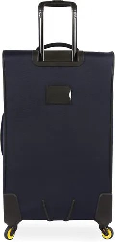 Vista 3 de Nautica Emry - Juego de equipaje de 2 piezas, Azul marino, amarillo, Nautica Emry - Juego de equipaje de 2 piezas