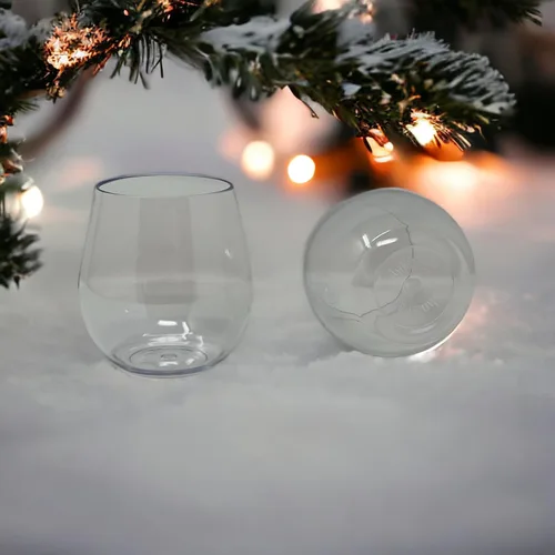 Vista 6 de Bolaras Vino Valor - Juego de 4 copas de vino, irrompibles, sin tallo, 16 onzas, plástico Tritan, sin BPA, reutilizables, aptas para lavavajillas