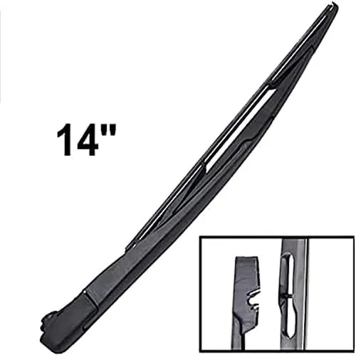 Vista 2 de Rear Wiper Arm Blade kit Replacement, for Opel Zafira B MK2 2005-2014 14" Rear Wiper Blade Wiper Arm