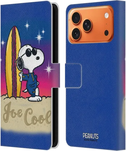 Vista 69 de Head Case Designs Funda de piel con licencia oficial de Peanuts Beach Surf Snoopy Boardwalk Airbrush compatible con Apple iPhone 11