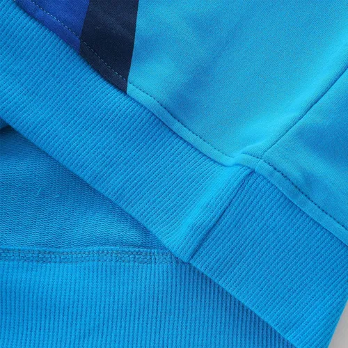 Vista 5 de Bumeex Sudadera de algodón con cuello redondo para niño pequeño 2-7T