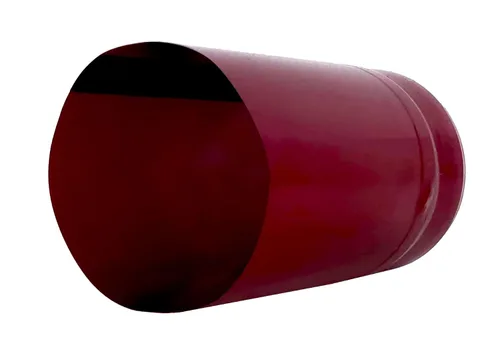 Vista 4 de Cápsulas retráctiles de PVC rojo rubí metálico, 500