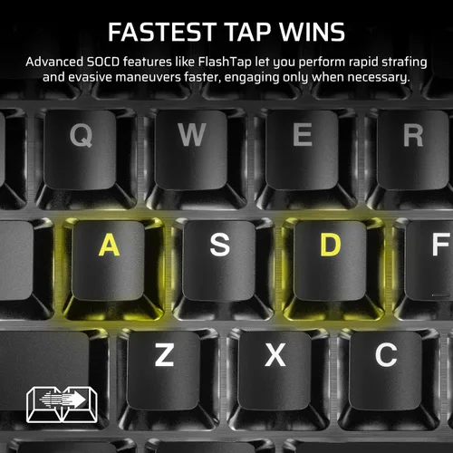 Vista 4 de Corsair K70 CORE TKL Wireless + Elgato Stream Deck Mini Bundle - Teclado mecánico para juegos sin llave con controlador de estudio para Zoom