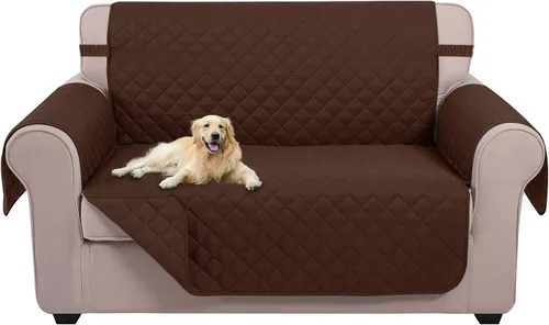 Vista 137 de U-NICE HOME Funda para sillón reclinable, reversible, con correas elásticas, resistente al agua, protege de perros y mascotas, sillón pequeño