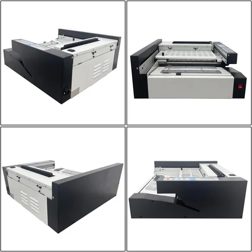 Vista 8 de Máquina automática de encuadernación de libros de fusión en caliente, carpeta de libros de acero grueso, carpeta de pegamento caliente de 1000 W