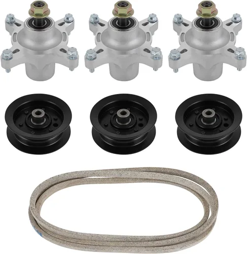 Vista 23 de SCITOO Kit de reconstrucción de cubierta, 42 piezas de cubierta de cortacésped compatible con Poulan Pro PP19A42 PB185A42 PB195H42LT PB20H42YT, 1