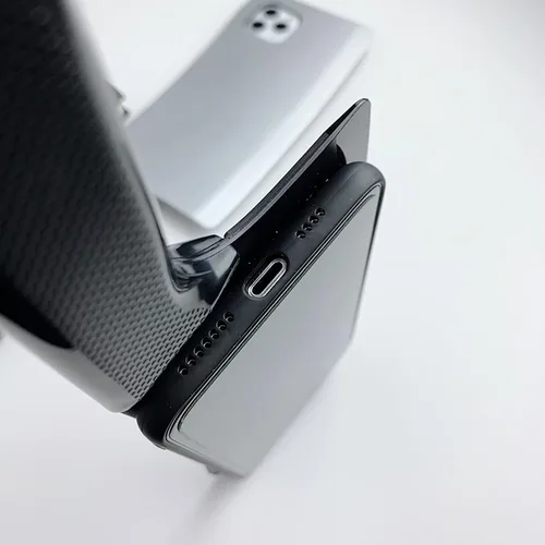Vista 7 de para iPhone 11 Funda de silicona creativa, linda, imitación de alto nivel, divertida, con forma de cuchillo de cocina, antideslizante y protectora