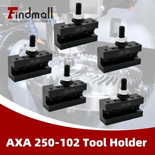 Vista 2 de findmall 5 piezas AXA 250-102 Portaherramientas AXA 102 Soporte de cambio rápido para poste de herramienta de cambio rápido apto para columpio de 12